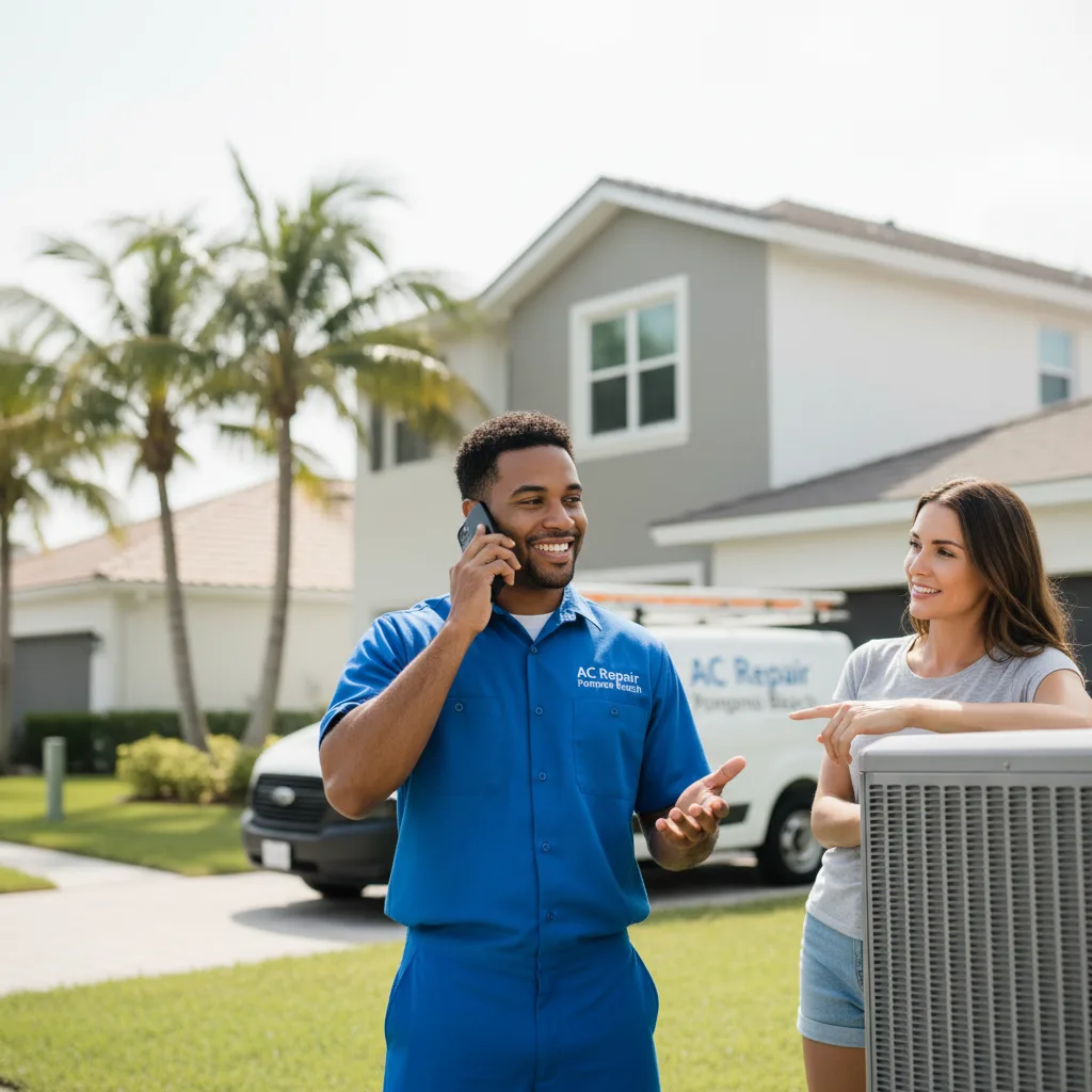 AC Repair Pompano Beach customer support in Collegeville